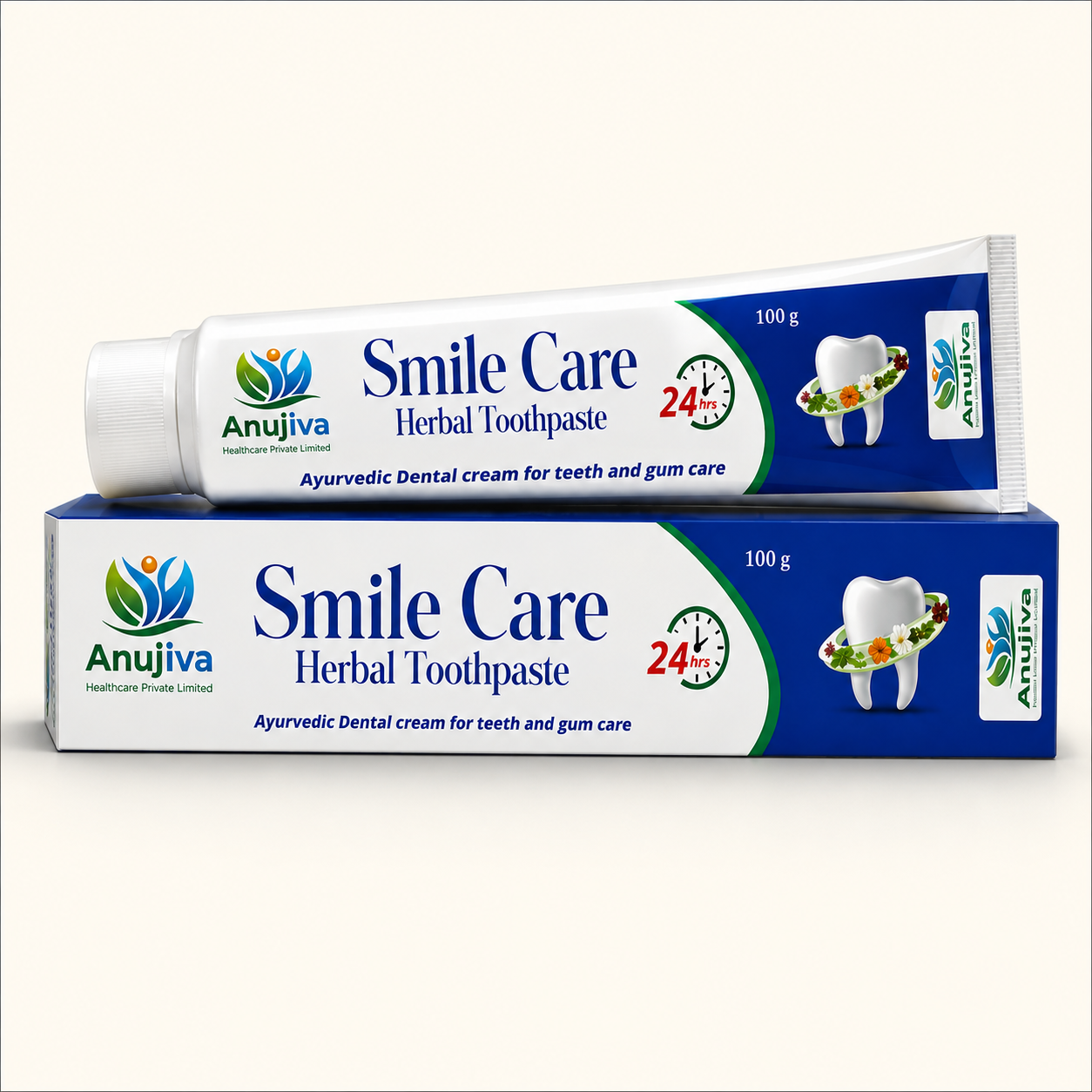 AnuJiva Smile Care Herbal Toothpaste